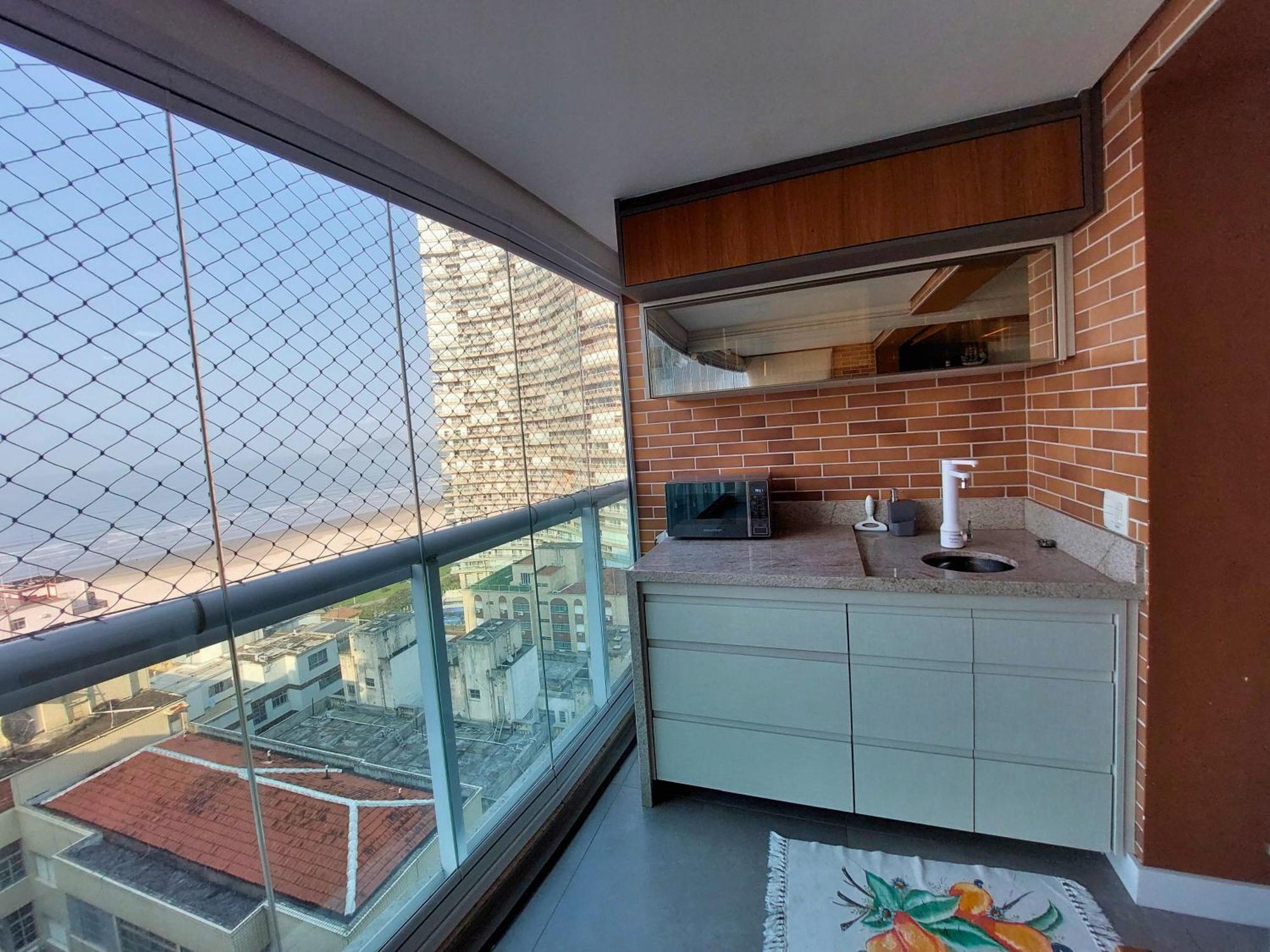 Apartamento Book Estanconfor 1908 - Vista Panoramica Frente Mar Santos (Sao Paulo)